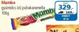 ÁRKLUB Mamba gyümölcs ízű puhakaramella ajánlat