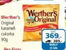ÁRKLUB Werther's Original karamellcukorka ajánlat