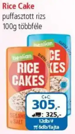ÁRKLUB Rice Cake puffasztott rizs ajánlat