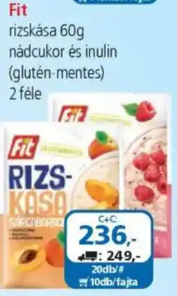 ÁRKLUB Fit rizskása ajánlat