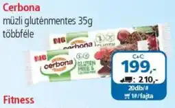 ÁRKLUB Cerbona müzli gluténmentes ajánlat