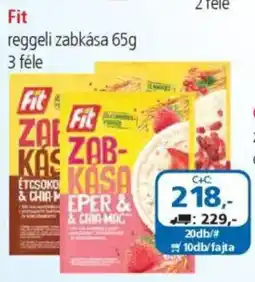 ÁRKLUB Fit reggeli zabkása ajánlat