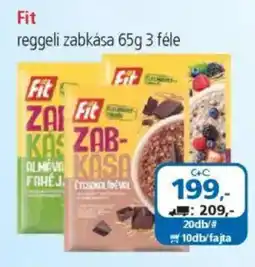 ÁRKLUB Fit reggeli zabkása ajánlat