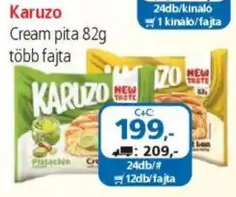 ÁRKLUB Karuzo Cream pita ajánlat