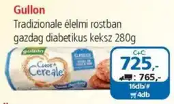 ÁRKLUB Gullon Tradizionale élelmi rostban gazdag diabetikus keksz ajánlat