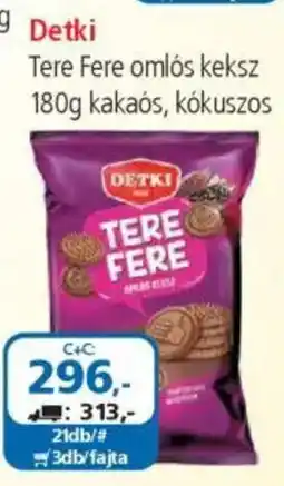 ÁRKLUB Detki Tere Fere omlós keksz ajánlat