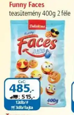 ÁRKLUB Funny Faces teasütemény ajánlat