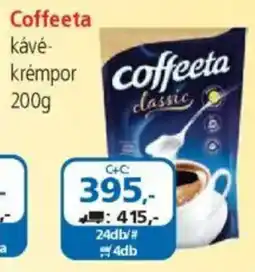 ÁRKLUB Coffeeta kávé- krémpor ajánlat