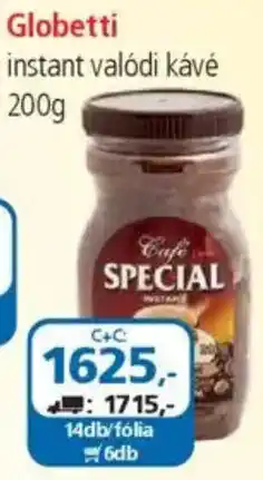 ÁRKLUB Globetti instant valódi kávé ajánlat