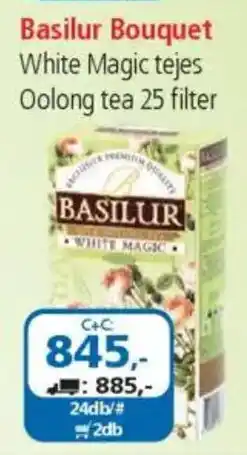 ÁRKLUB Basilur Bouquet White Magic tejes Oolong tea ajánlat
