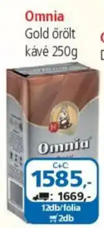 ÁRKLUB Omnia Gold őrölt kávé ajánlat