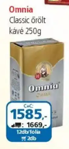 ÁRKLUB Omnia Classic őrölt kávé ajánlat