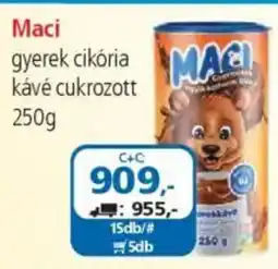 ÁRKLUB Maci gyerek cikória kávé cukrozott ajánlat
