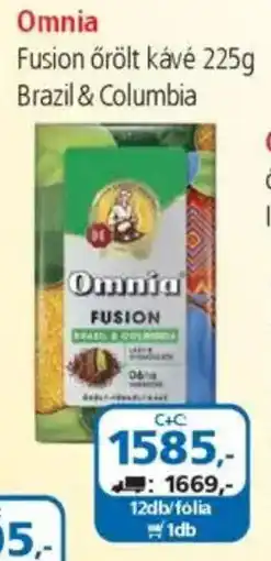 ÁRKLUB Omnia Fusion őrölt kávé ajánlat