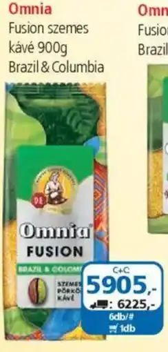 ÁRKLUB Omnia Fusion őrölt kávé ajánlat