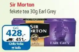 ÁRKLUB Sir Morton fekete tea ajánlat