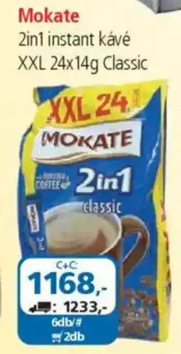 ÁRKLUB Mokate 2in1 instant kávé XXL ajánlat