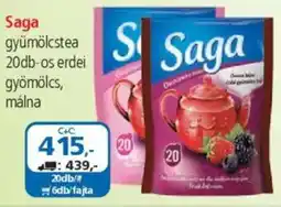 ÁRKLUB Saga gyümölcstea ajánlat