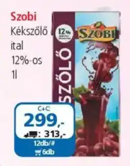 ÁRKLUB Szobi Kékszőlő ital ajánlat