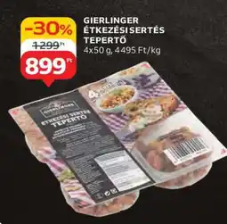 Auchan Gierlinger Étkezési Sertés Tepertő ajánlat