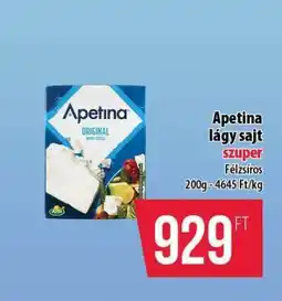 Coop Apetina lágy sajt ajánlat