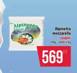 Coop Alpinetta mozzarella ajánlat