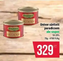 Coop Univer Sűrített paradicsom ajánlat
