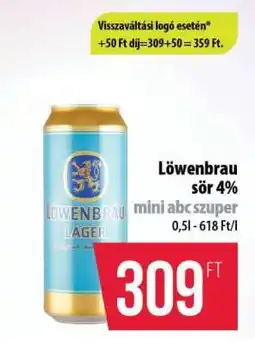 Coop Löwenbrau sör 4% ajánlat
