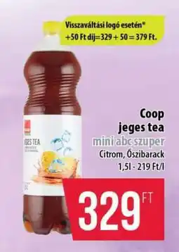 Coop Coop Jeges tea ajánlat