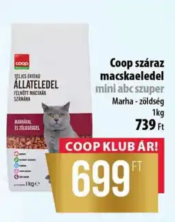 Coop Coop száraz macskaeledel ajánlat