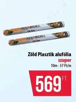 Coop Zöld Plasztik alufólia ajánlat
