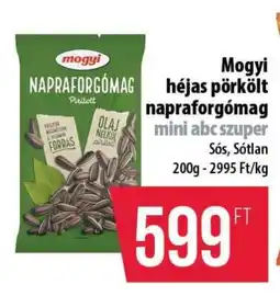 Coop Mogyi héjas pörkölt napraforgómag ajánlat
