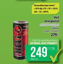 Coop Hell energiaital mini abcszuper ajánlat