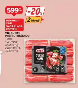Auchan VICI Surimi Prémiumrákrúd ajánlat