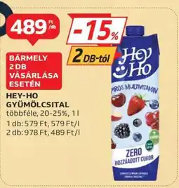 Auchan HEY-HO GYÜMÖLCSITAL ajánlat