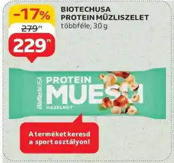 Auchan BIOTECHUSA PROTEIN MÜZLISZELET ajánlat