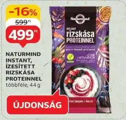 Auchan Naturmind Instant, Ízesített Rizskása Proteinnel ajánlat