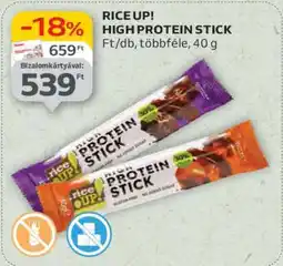 Auchan RICE UP! HIGH PROTEIN STICK ajánlat