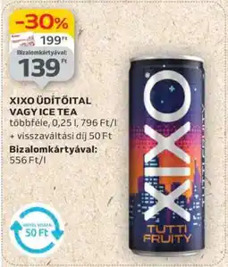 Auchan XIXO Üdítőital vagy Ice Tea ajánlat