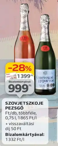 Auchan SZOVJETSZKOJE Pezsgő ajánlat