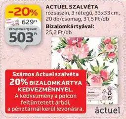 Auchan ACTUEL SZALVÉTA ajánlat