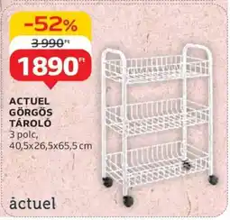 Auchan ACTUEL GÖRGŐS TÁROLÓ ajánlat