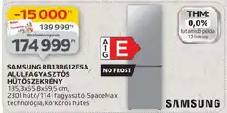 Auchan Samsung RB33B612ESA Alulfagyasztós Hűtőszekrény ajánlat