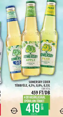 Coop Somersby Cider ajánlat
