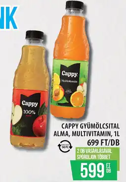 Coop Cappy Gyümölcsital alma, multivitamin ajánlat