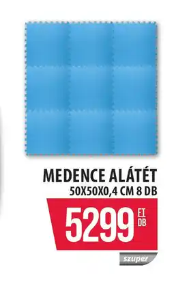 Medence alátét