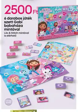 Pepco 6 darabos játék szett Gabi babaháza ajánlat