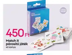 Pepco Match it párosító játék ajánlat