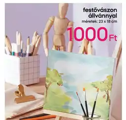 Pepco Festővászon állvánnyal ajánlat