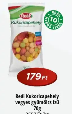 Real Reál Kukoricapehely vegyes gyümölcs ízű ajánlat